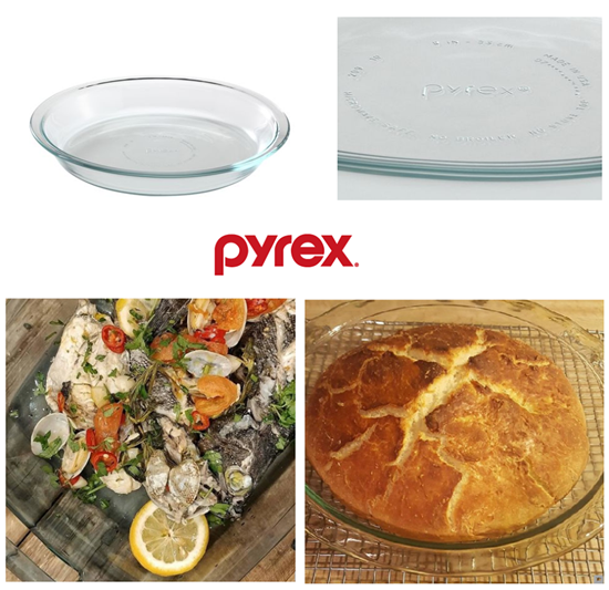 圖片 康寧百麗 Corelle Pyrex 圓型玻璃碟