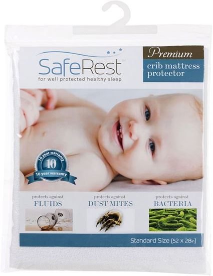 圖片 SafeRest 頂級純棉 嬰兒防水抗過敏保護套
