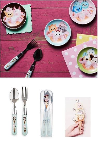 圖片 Tsum Tsum 仿陶瓷餐具 - 米奇+米妮