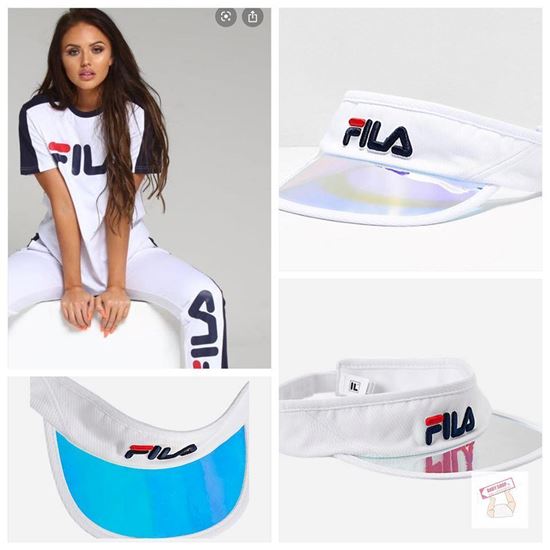 圖片 FILA 高爾夫球空頂帽 (白色)