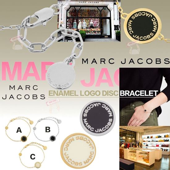 圖片 *貨品已截單* A P4U 空運: Marc Jacobs Ename經典LOGO手鏈