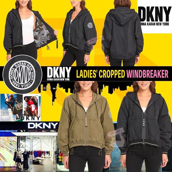 圖片 *貨品已截單* A P4U 5底: DKNY Cropped Windbreaker 女裝風褸