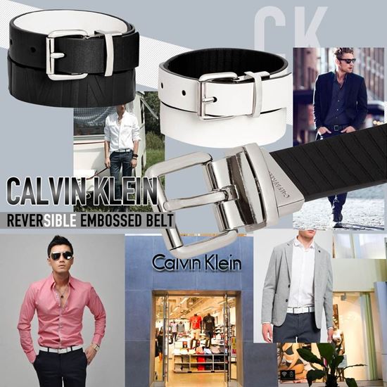 圖片 Calvin Klein 中童雙面皮帶