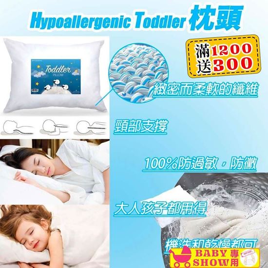 圖片 Hypoallergenic Toddler Pillow