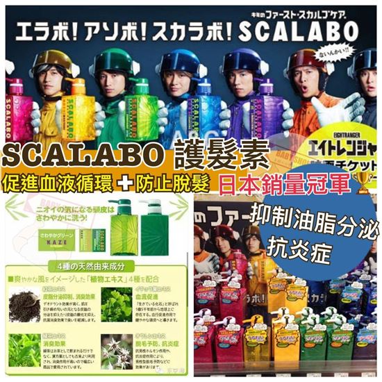 圖片 Scalabo 綠瓶KAZE護髮素 (1套5支)