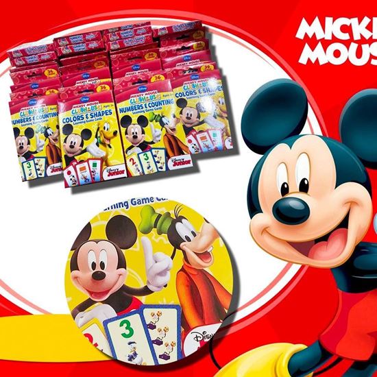 圖片 Disney Mickey mouse 學習卡（款式隨機）