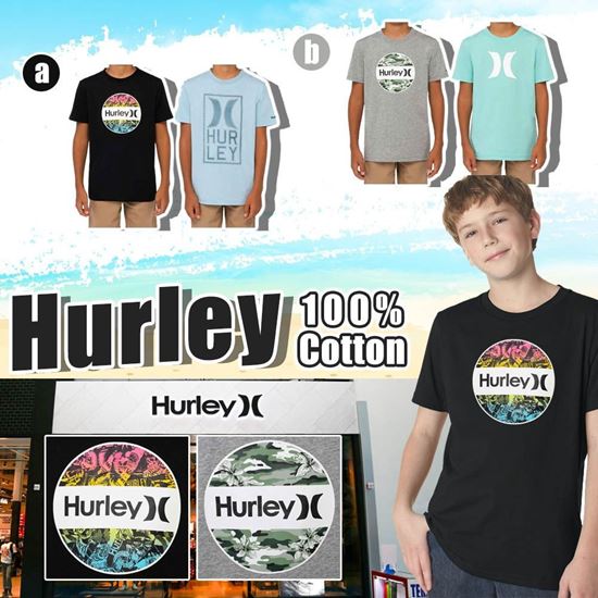 圖片 **貨品已截單**A P4U 8中: Hurley 2件裝中童短Tee福袋