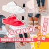 Picture of *貨品已截單*A P4U 4中:CUSHIONAIRE Double Buckle女裝拖鞋 