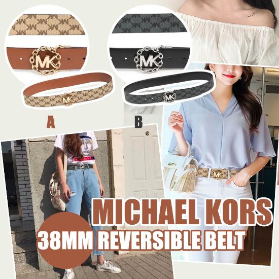 圖片 *貨品已截單*A P4U 4中:MICHAEL KORS Reversible女士雙面皮帶