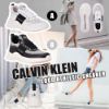 圖片 *貨品已截單*A P4U 4 底:CALVIN KLEIN Logo 厚底女鞋
