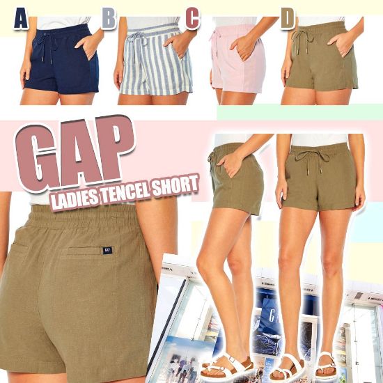 圖片 *貨品已截單*A P4U 10 中：Gap  Linen 女裝短褲